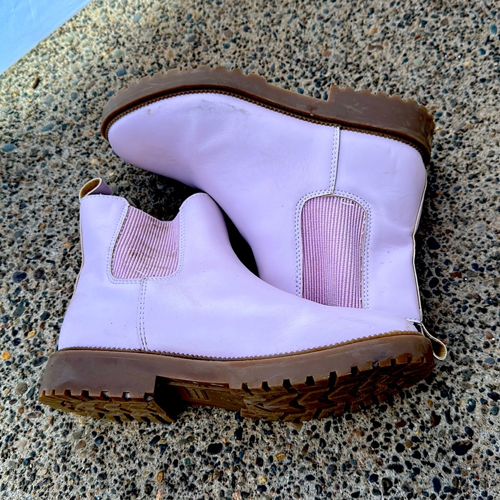 Cute pink rain boots